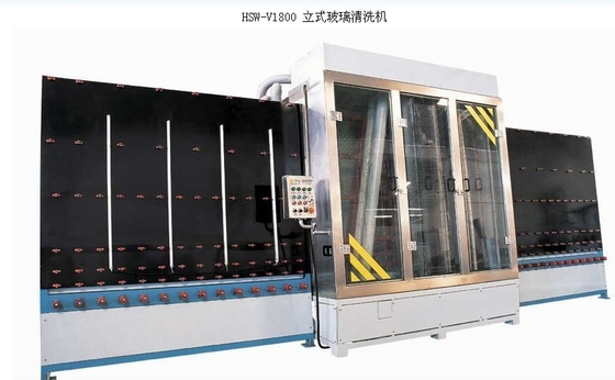 Chine La machine à laver en verre verticale automatisée avec le Special balaye électrostatique peint fournisseur