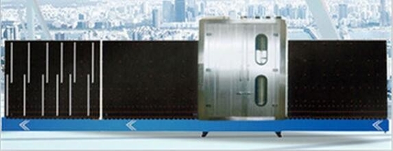 Chine Machine à laver en verre verticale avec trois paires de brosse fournisseur